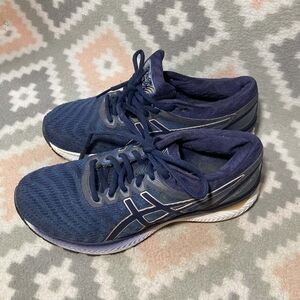 ASICS Blue Running Shoes